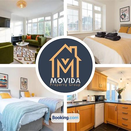 Large Modern 6 Bedroom House By Movida Property Group Short Lets & Serviced Accommodation With Games Room Leeds  Exterior foto