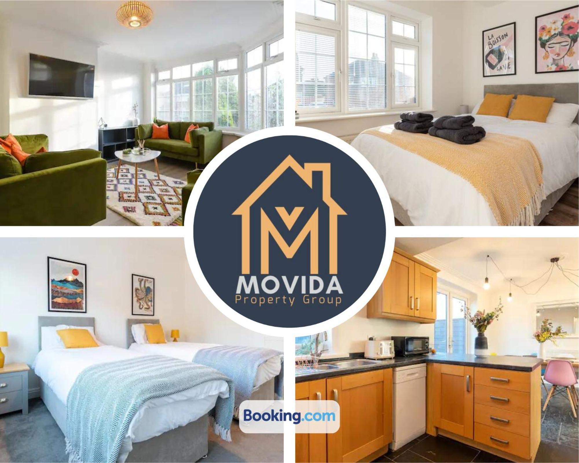 Large Modern 6 Bedroom House By Movida Property Group Short Lets & Serviced Accommodation With Games Room Leeds  Exterior foto